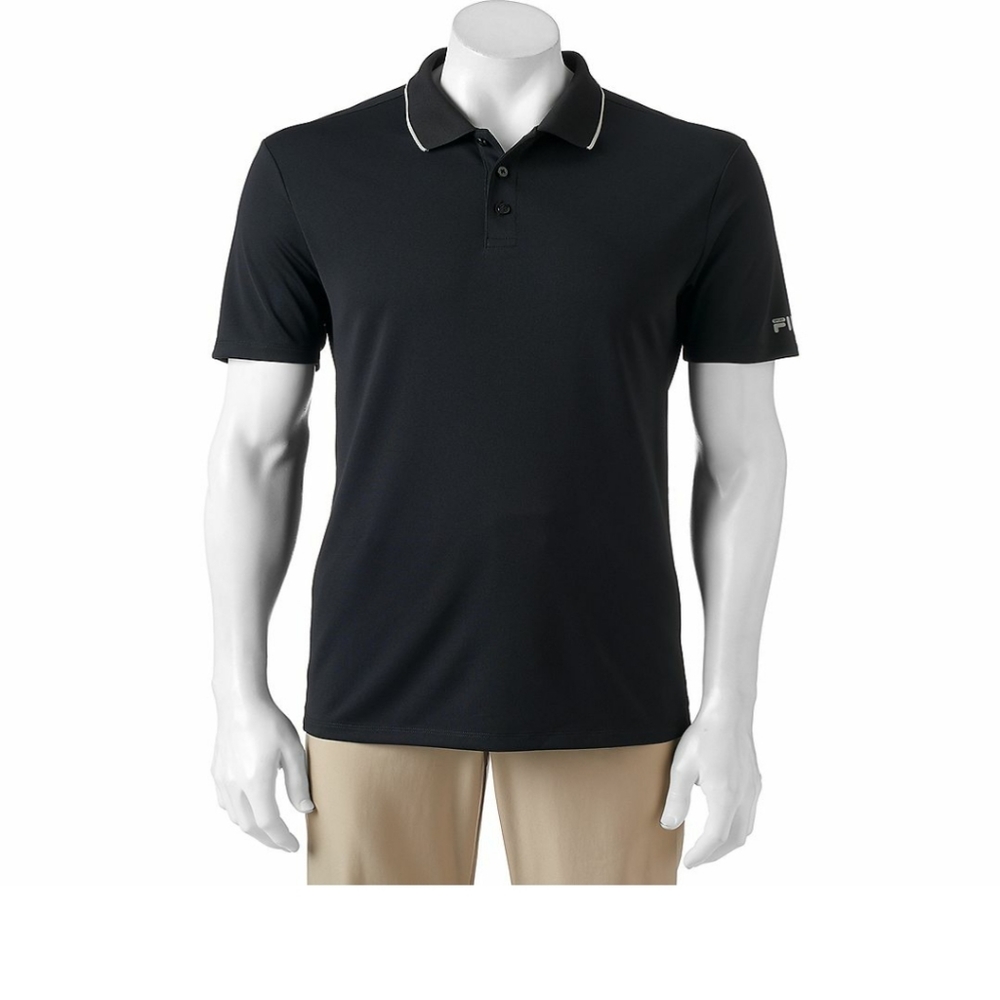 Men's Fila sport golf fitted pro core perf. polo